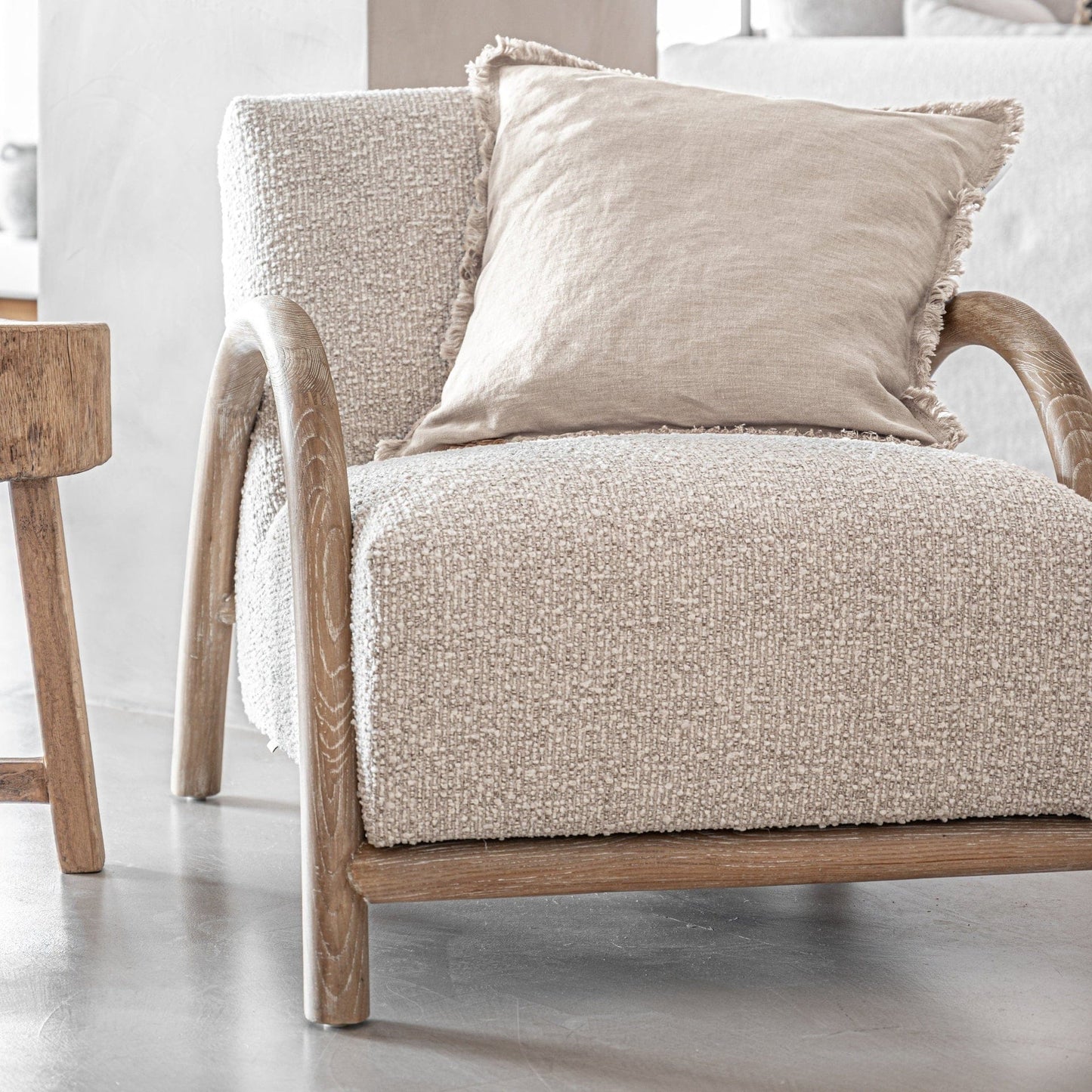 Zoco Home Decor/Textile/Cushions Amira Cushion Cover Natural | 50x50cm