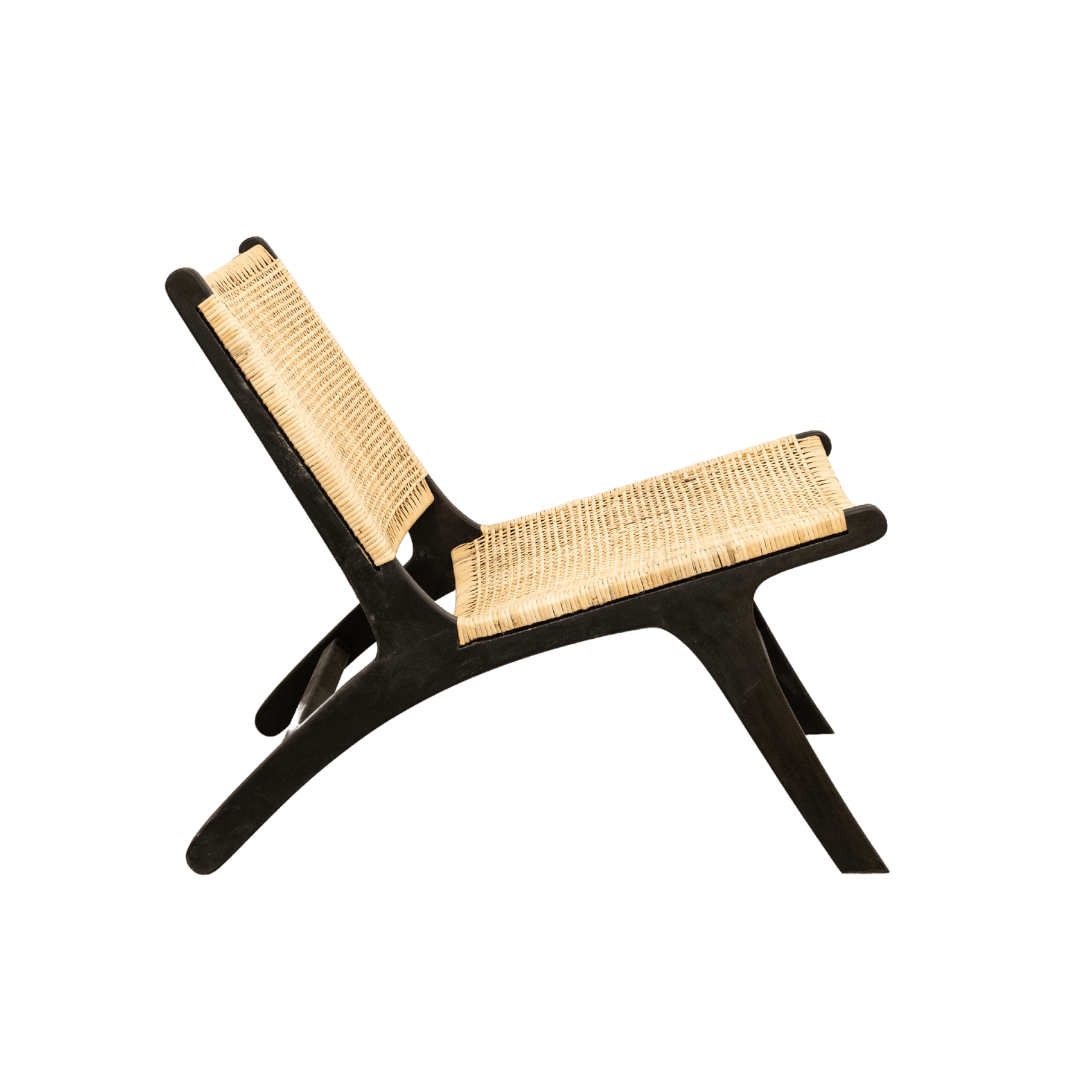 Zoco Home Furniture/Chair Bali Lounge Chair | Black