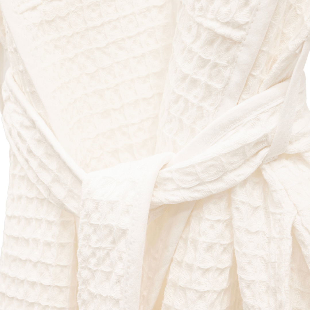 Zoco Home Decor/Bathroom Cotton Bathrobe | White