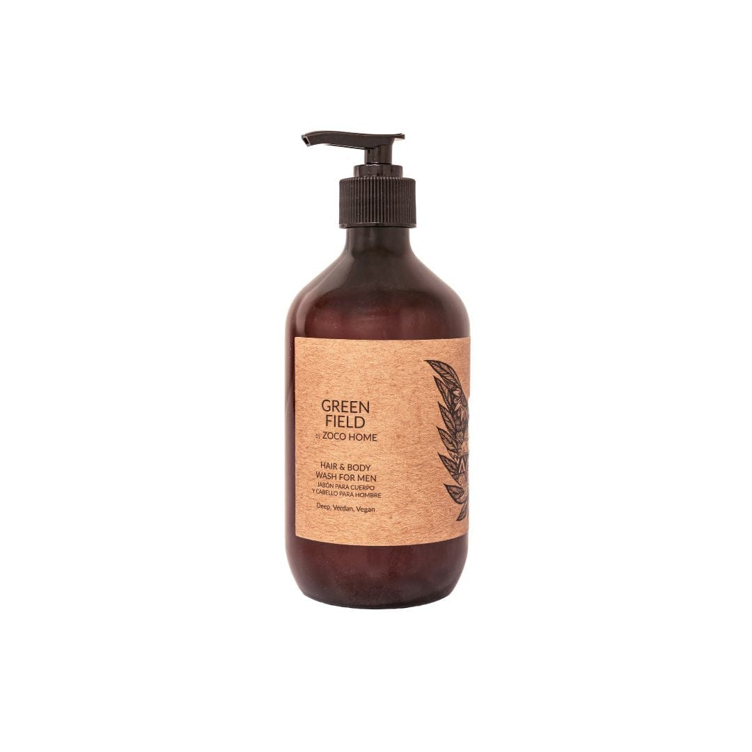 Zoco Home Decor/Accessories/Fragrances Green Field by Zoco Home | Hair & Body Wash for Men