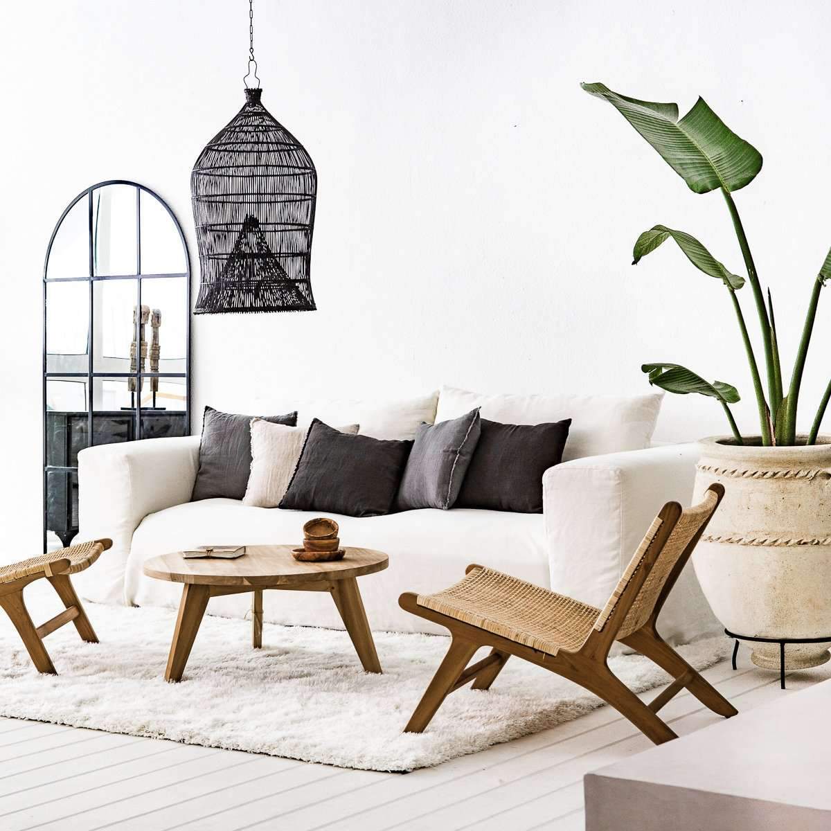 Zoco Home Furniture/Sofa Ibiza Linen Sofa | 245cm
