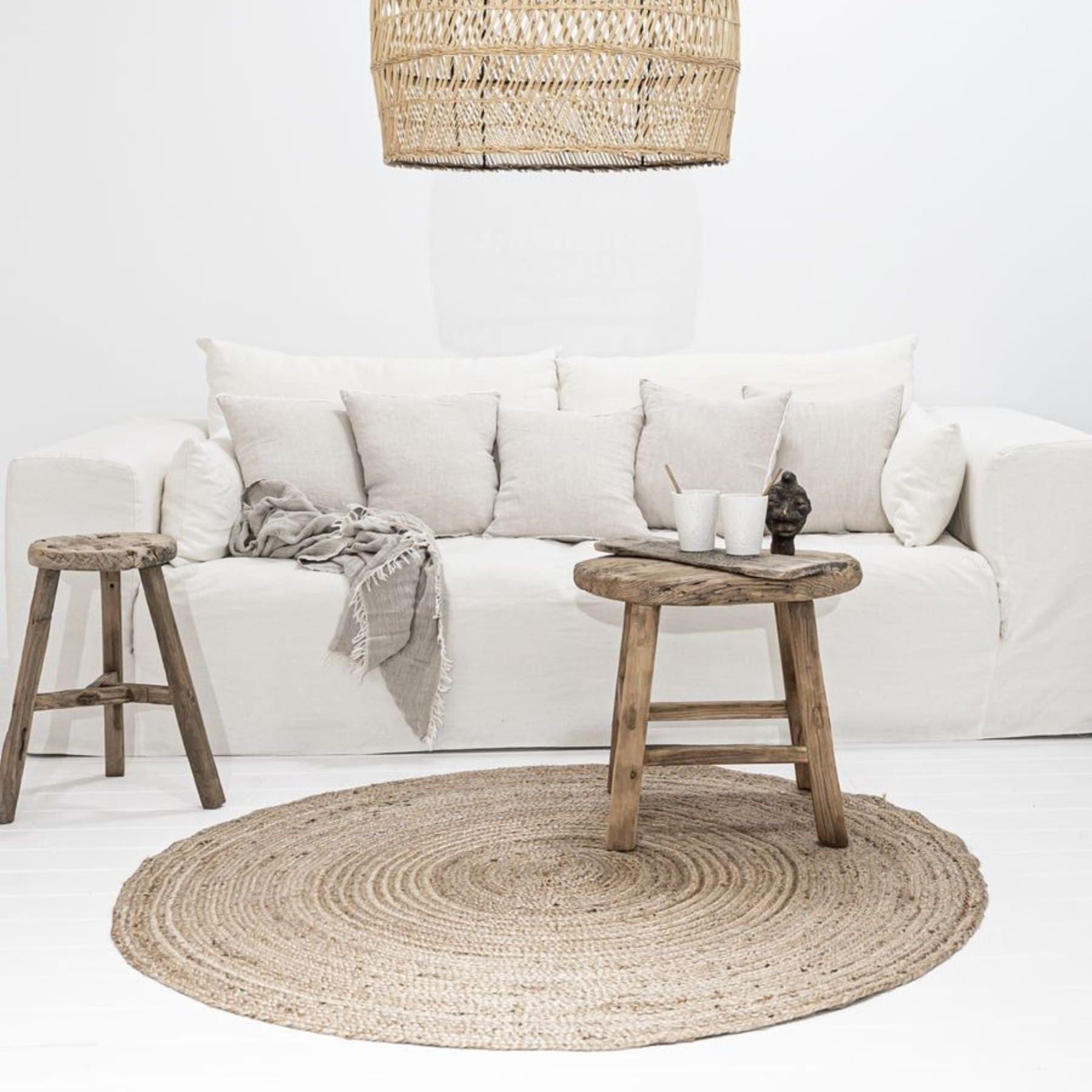 Zoco Home Furniture/Sofa Ibiza Linen Sofa | 280cm