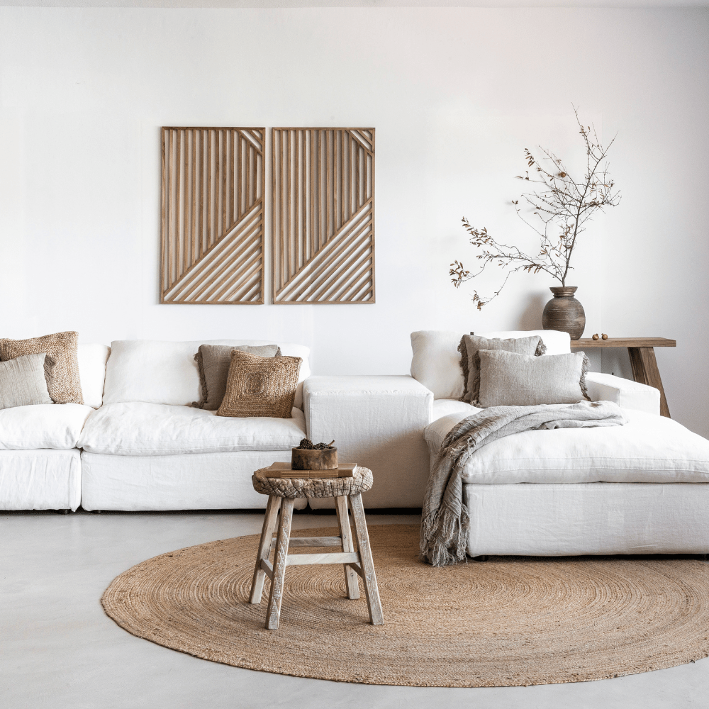 Zoco Home Furniture/Sofa Laguna Linen Side Module | 110x60x65cm