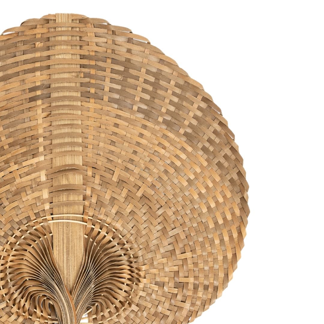 Zoco Home Decor/Accessories Pai Hand Fan | Brown Finish