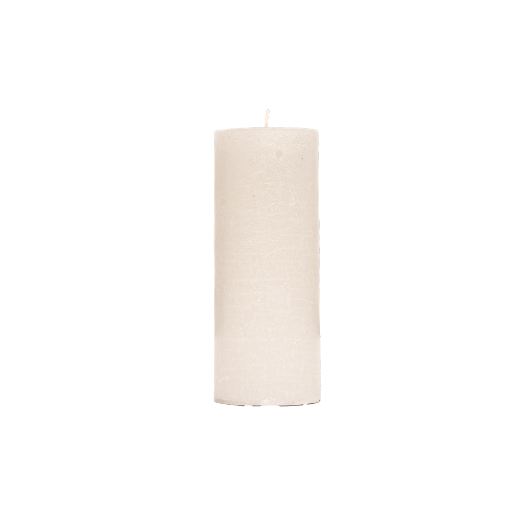Zoco Home Decor/Accessories Rustic Candle | White