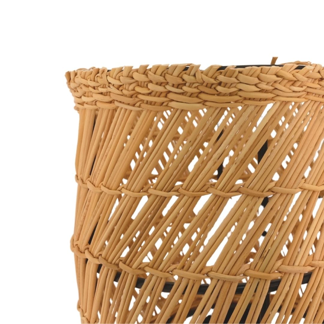 Zoco Home Shezad Table Lamp | Natural/Black 22x84cm