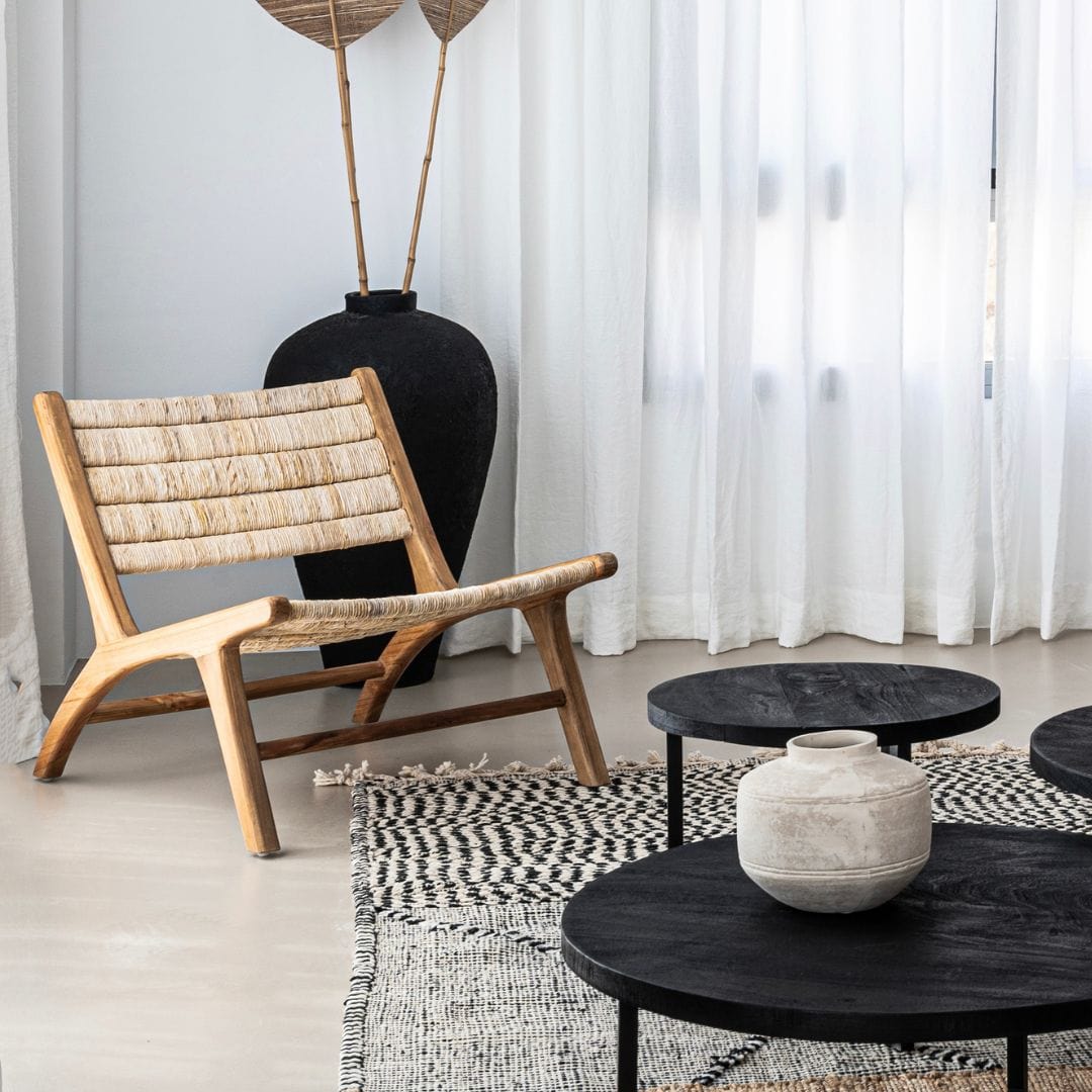 Zoco Home Furniture/Chair Abaca Lounge Chair