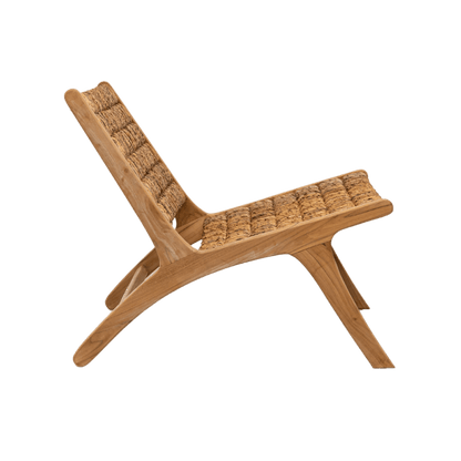 Zoco Home Abaca Lounge Chair | Natural