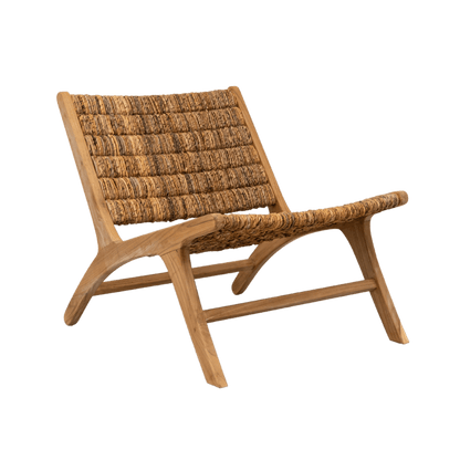 Zoco Home Abaca Lounge Chair | Natural