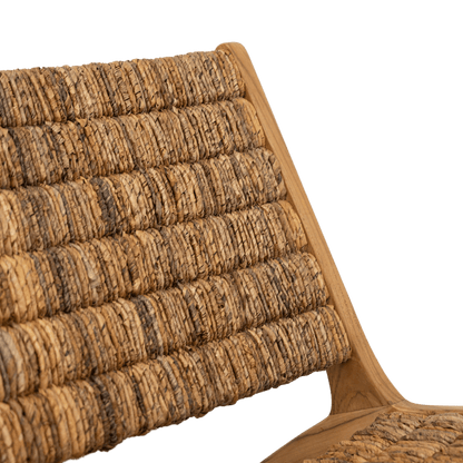 Zoco Home Abaca Lounge Chair | Natural