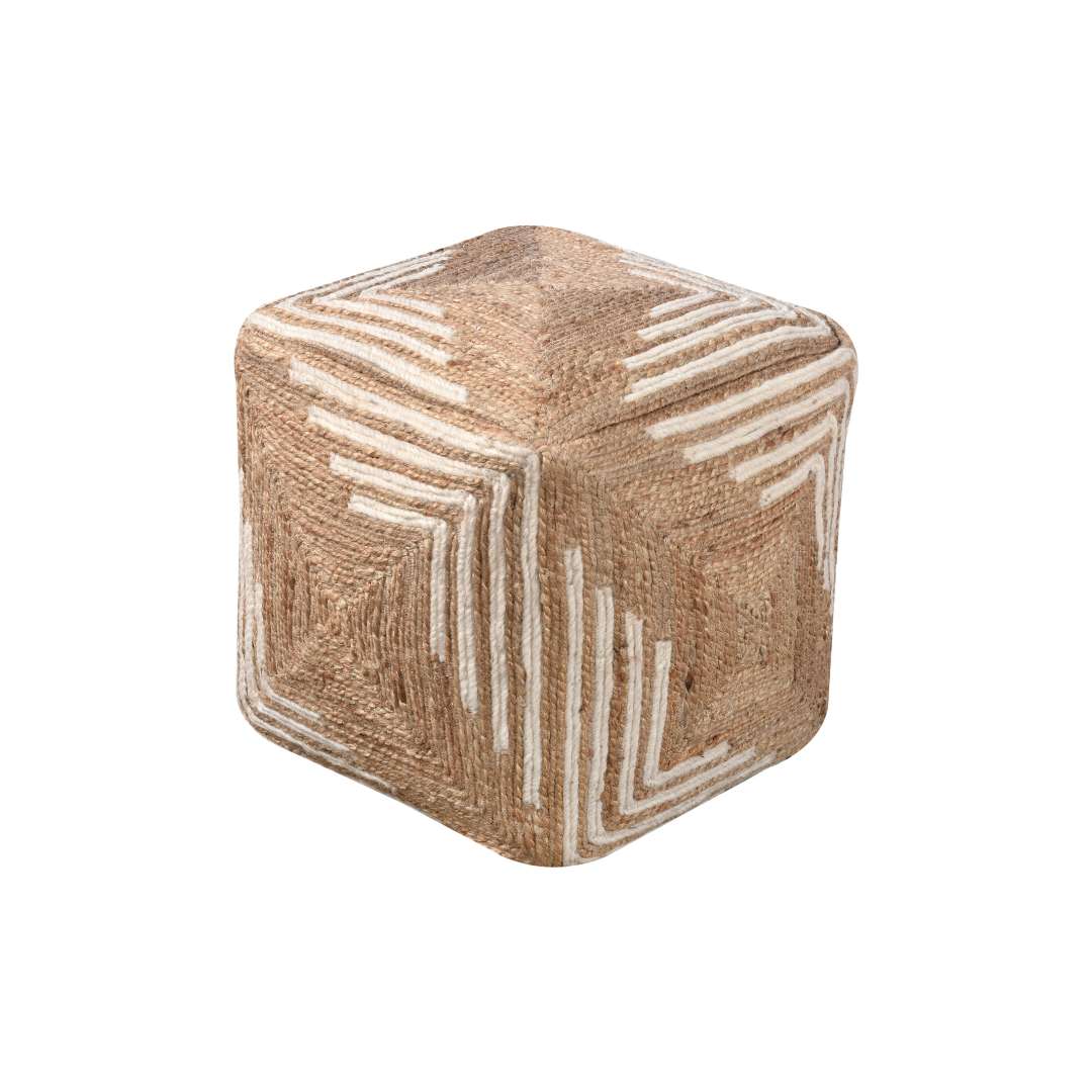 Zoco Home Furniture Aita Jute Pouf