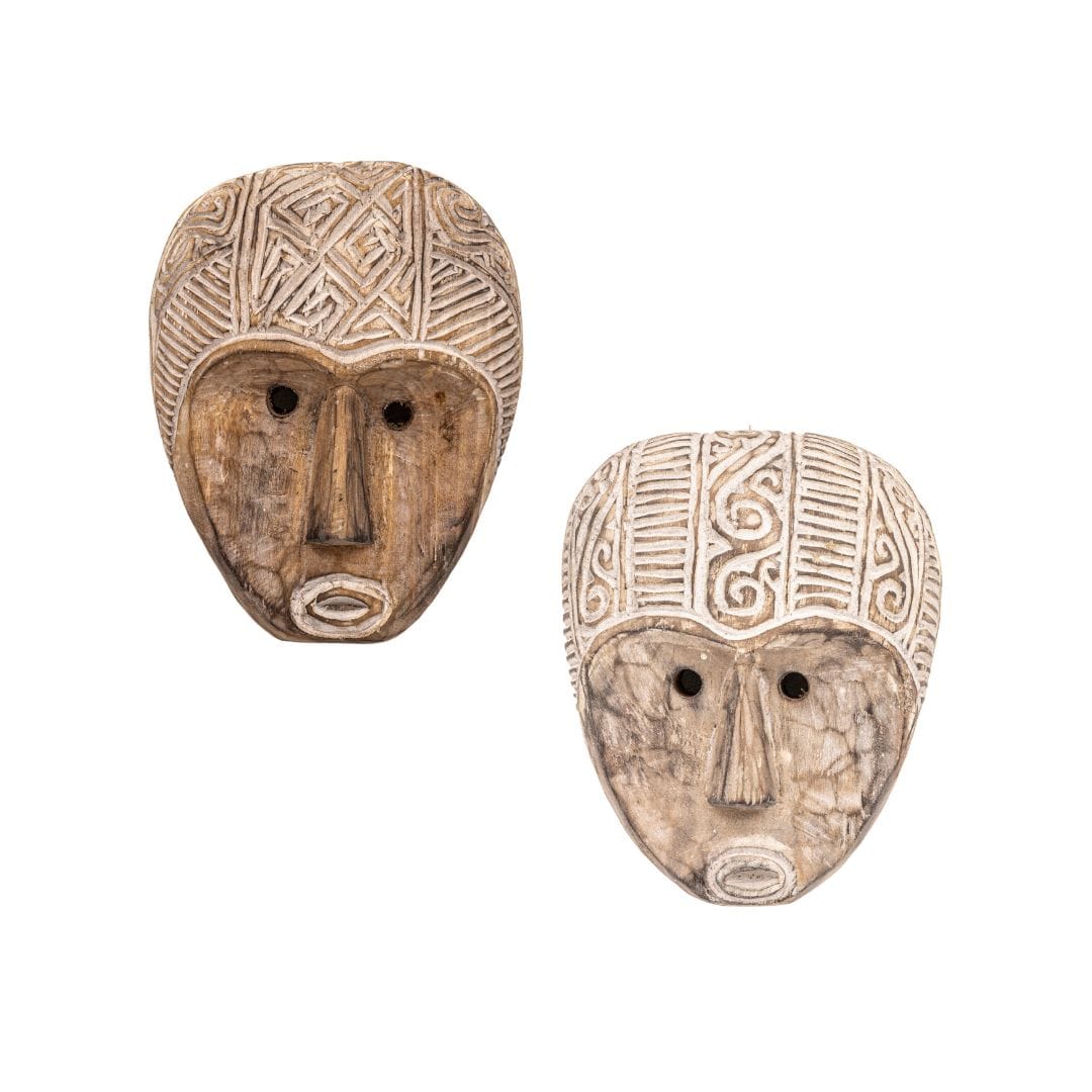Zoco Home Albasia Primitive Wall Mask