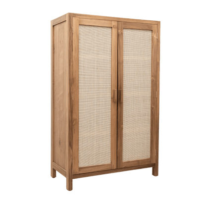 Zoco Home Alia Recycled Teak Cabinet | 100x50x160cm