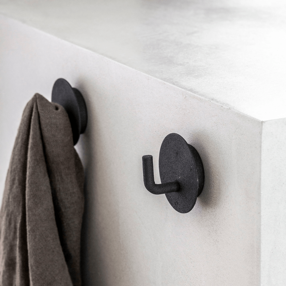Zoco Home Decor/Accessories Aluminium Hook | Black 3x4cm