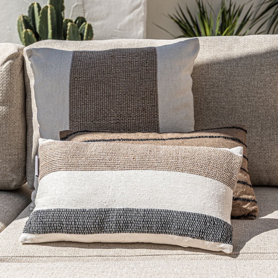 Zoco Home Decor/Textile/Cushions Amaira Rectangular Cushion Horizontal Stripes | 50x30cm