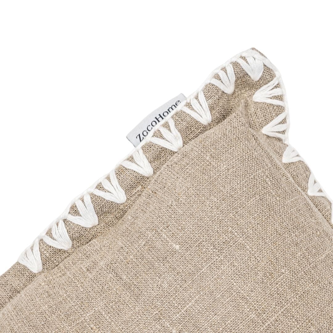 Zoco Home Decor/Textile/Cushions Amaira Rectangular Cushion Piping Detail