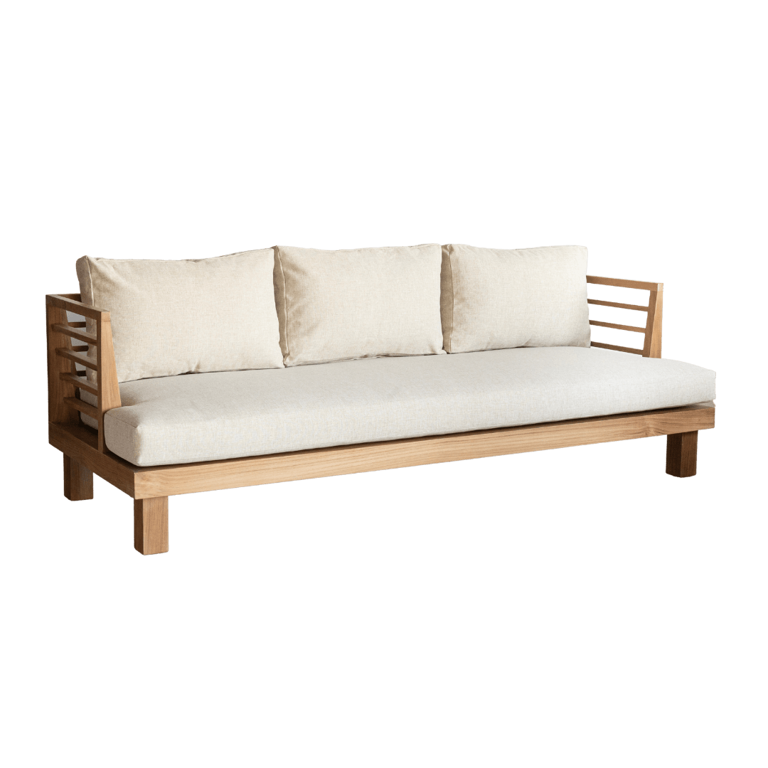 Zoco Home Outdoor/Sofa Amaya Three Seater Sofa | Sand