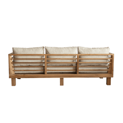 Zoco Home Outdoor Sofas Amaya Three Seater Sofa | Sand