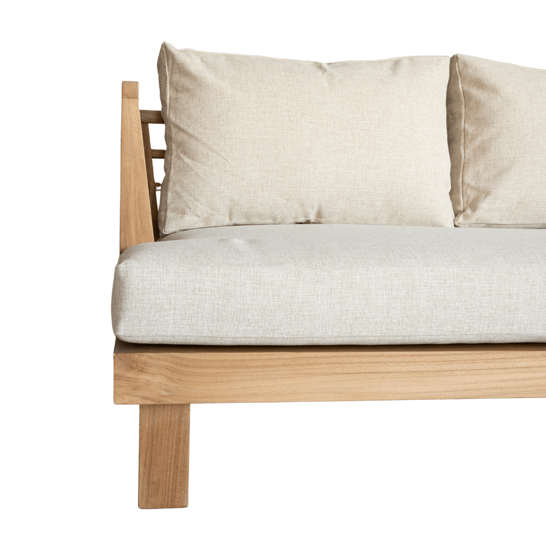 Zoco Home Outdoor Sofas Amaya Three Seater Sofa | Sand