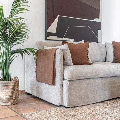 Zoco Home Decor/Textile/Cushions Amira Cushion Cover Brown Sugar | 50x50cm