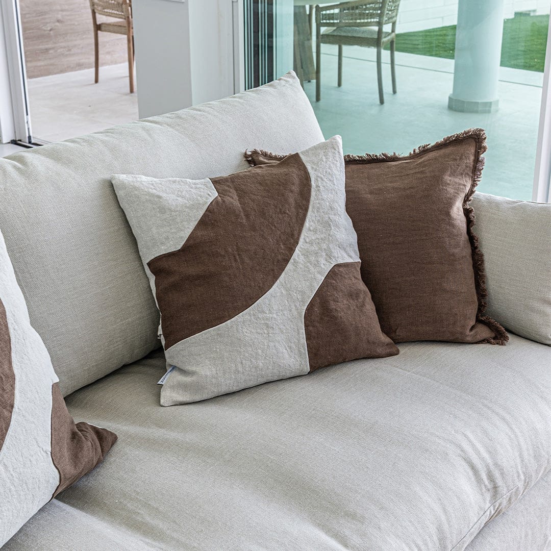Zoco Home Decor/Textile/Cushions Amira Cushion Cover Mocha | 50x50cm