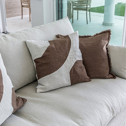 Zoco Home Decor/Textile/Cushions Amira Cushion Cover Mocha | 50x50cm