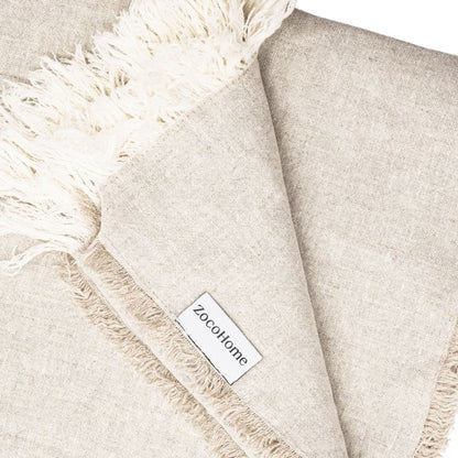 Zoco Home Decor/Textile/Throws Amira Throw Natural | 140x180cm