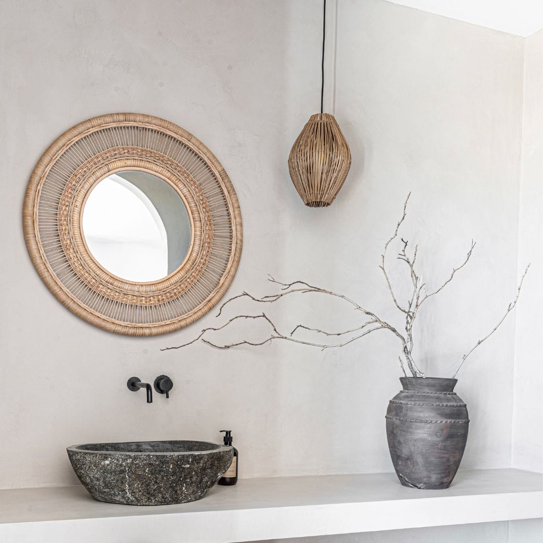 Zoco Home Decor/Accessories Anak Mirror | Natural 75cm