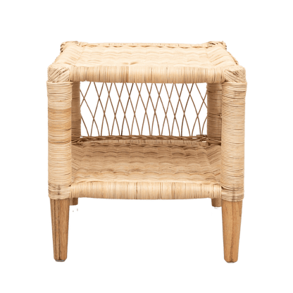 Zoco Home Anak Side Table | Natural 40cm