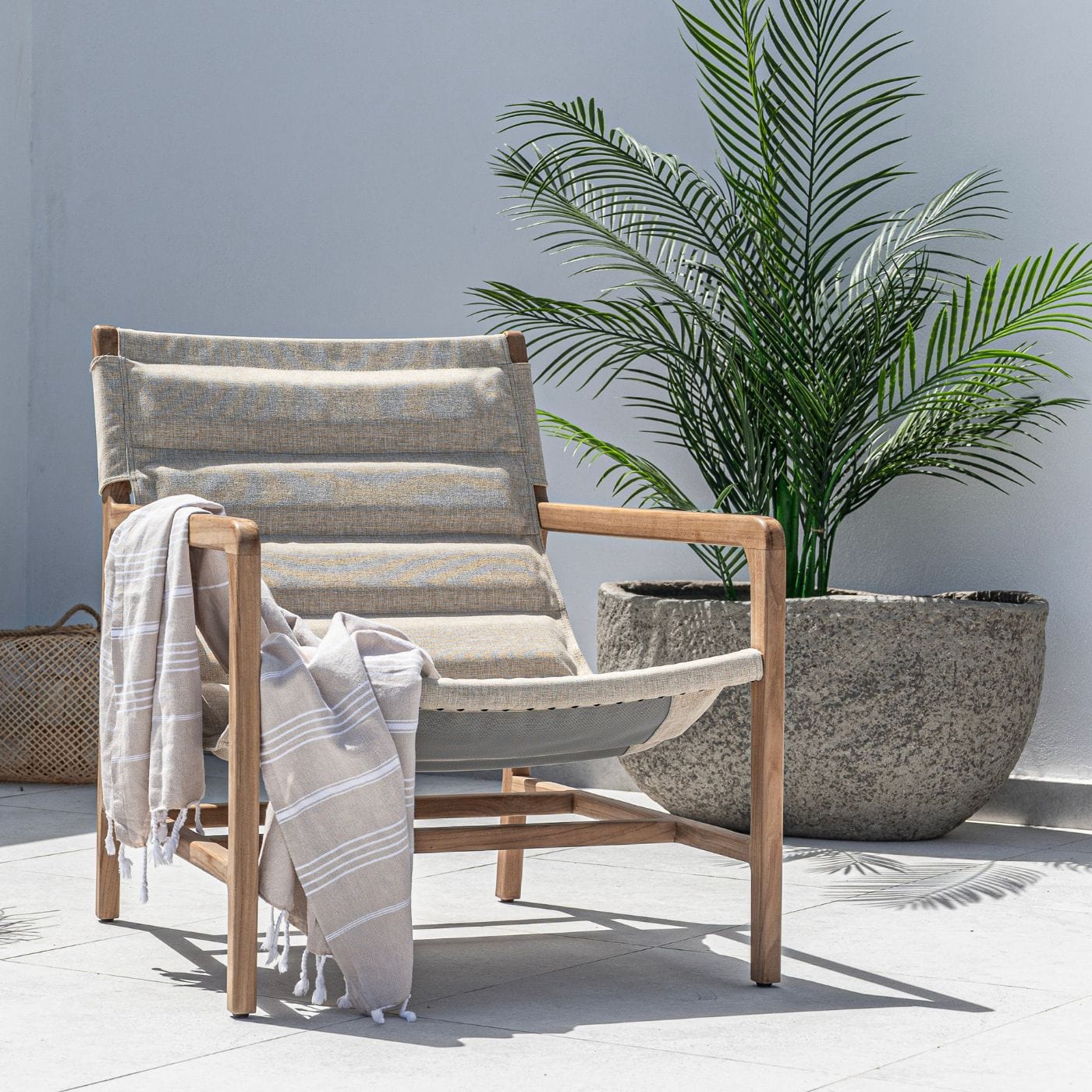 Zoco Home Outdoor/Chair/Lounge Aria Outdoor Lounge Chair