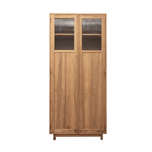 Zoco Home Arye Teak Cabinet | 90x45x200cm