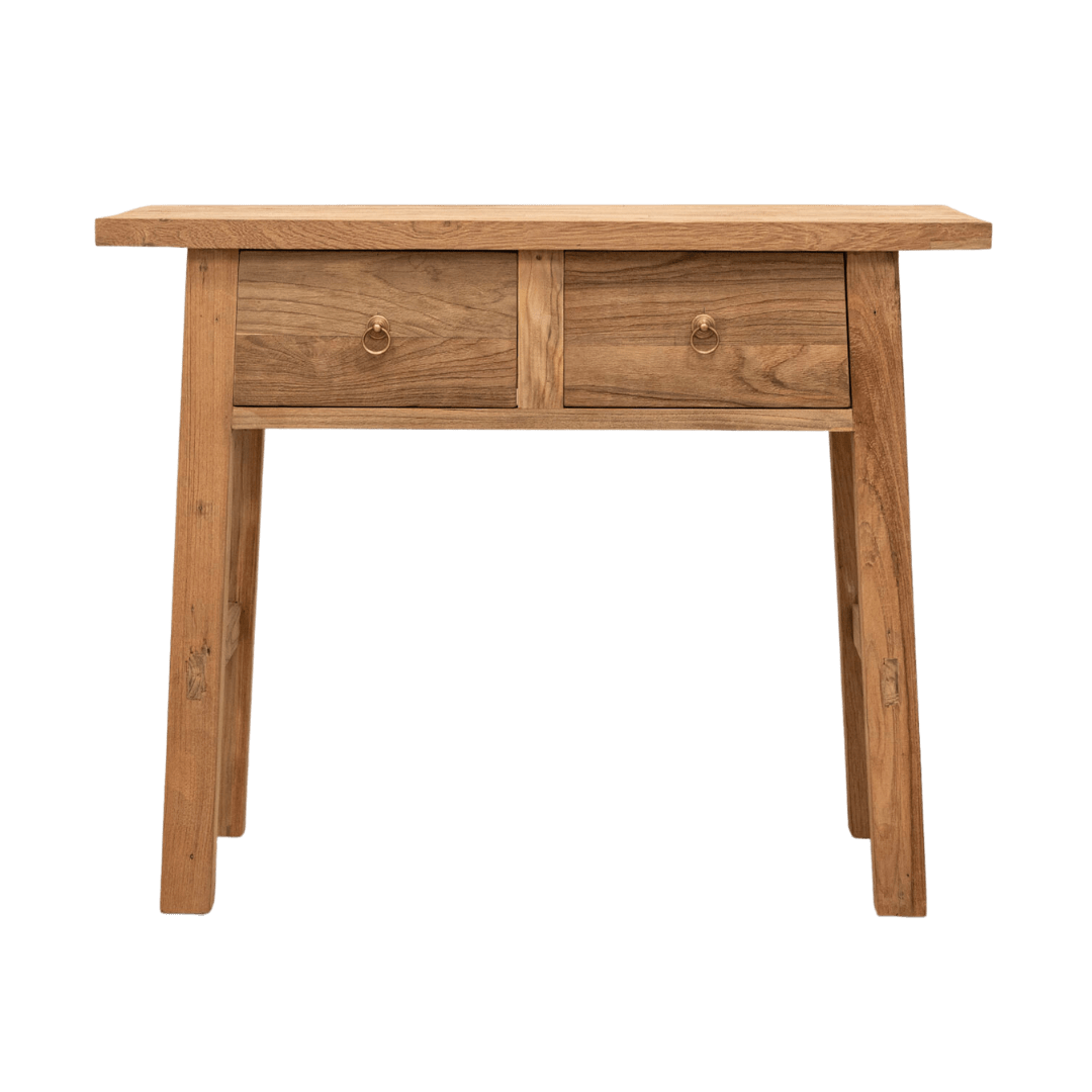 Zoco Home Furniture/Table Baik Console w/ 2 Drawers | 100x30x90cm