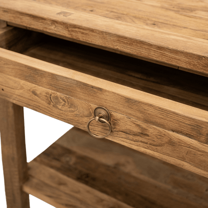 Zoco Home Furniture/Table Baik Console w/Drawer | 100x45x82cm