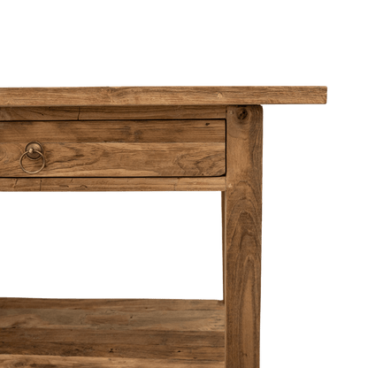 Zoco Home Furniture/Table Baik Console w/Drawer | 100x45x82cm