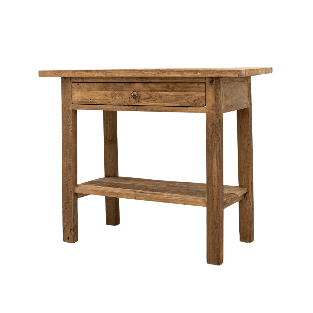 Zoco Home Furniture/Table Baik Console w/Drawer | 100x45x82cm