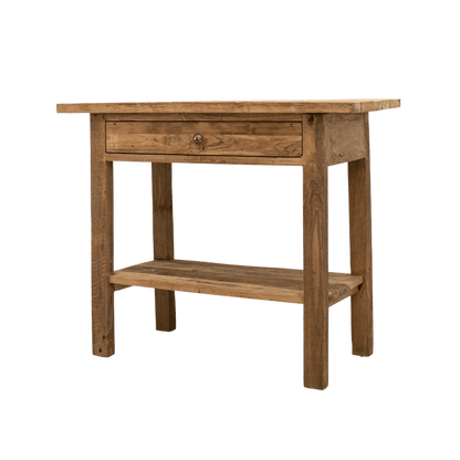 Zoco Home Furniture/Table Baik Console w/Drawer | 100x45x82cm