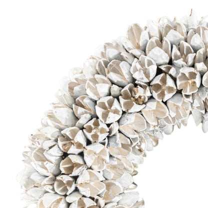 Zoco Home Decor/Christmas Bakuli Christmas Wreath | White