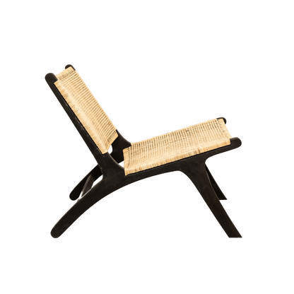 Zoco Home Furniture/Chair Bali Lounge Chair | Black
