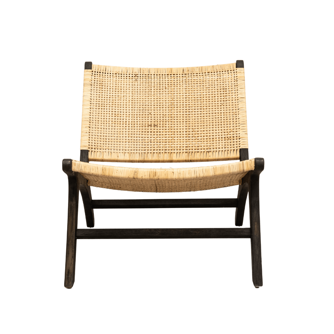 Zoco Home Furniture / Lounge Chairs / Outdoor Bali Lounge Chair | Black