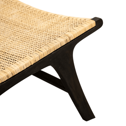 Zoco Home Furniture / Lounge Chairs / Outdoor Bali Lounge Chair | Black