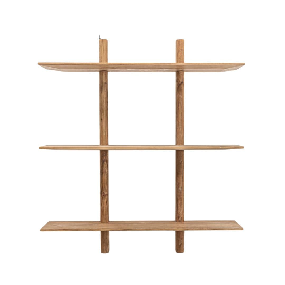 Zoco Home Furniture/Storage Bali Shelf | Natural | 90x20x100cm