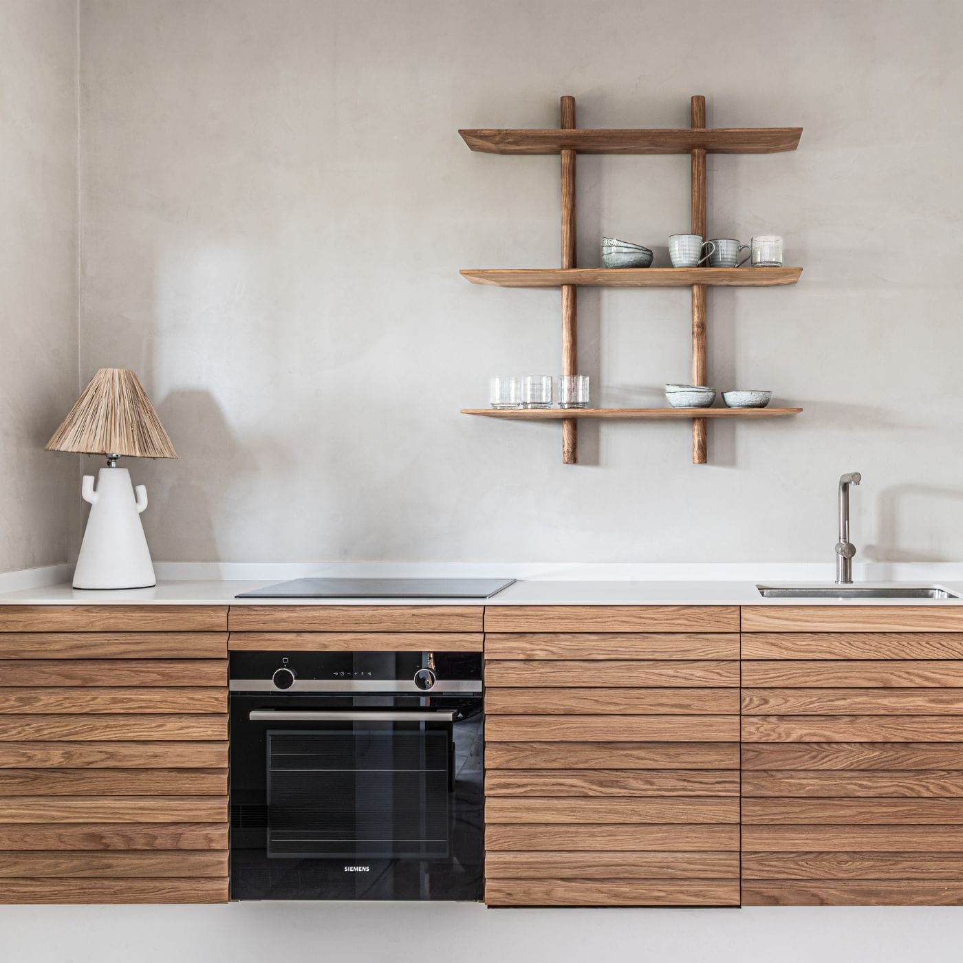 Zoco Home Furniture/Storage Bali Shelf | Natural | 90x20x100cm