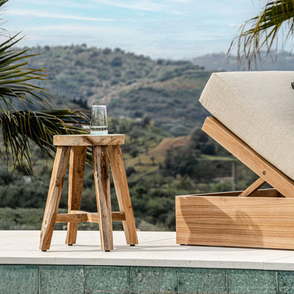 Zoco Home Outdoor/Sunbed Bali Sunbed | Sand 200x70x35cm