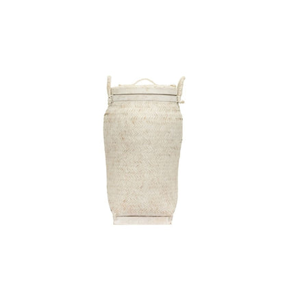 Zoco Home Decor/Accessories Bamboo Basket | Whitewashed 30x60cm