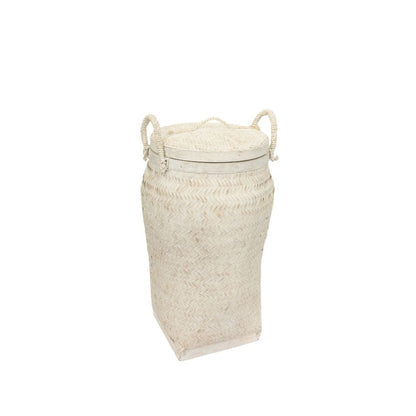 Zoco Home Decor/Accessories Bamboo Basket | Whitewashed 40x75cm