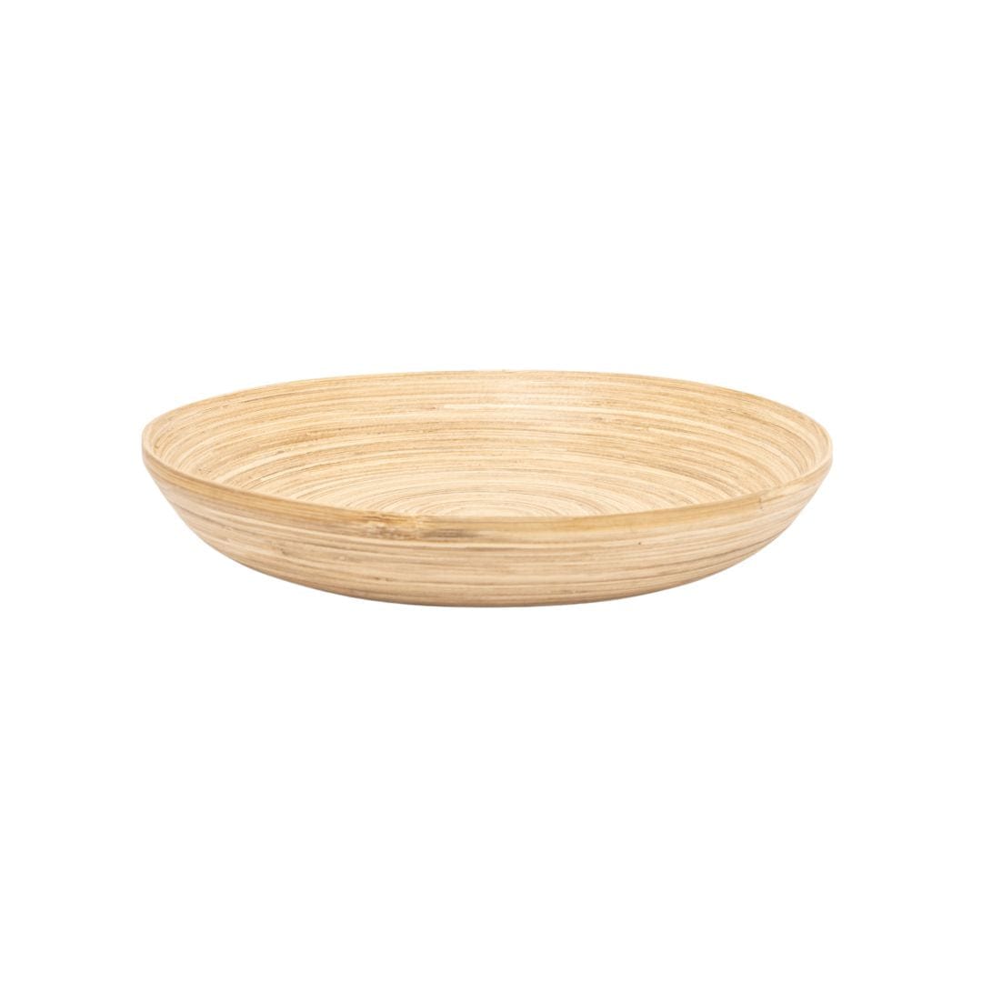 Zoco Home Decor/Kitchen Bamboo Deep Plate
