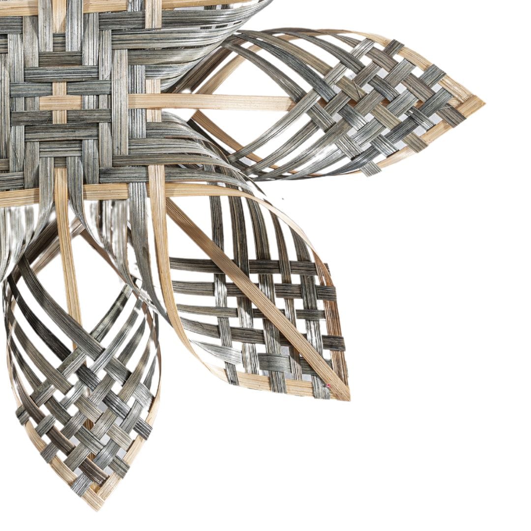 Zoco Home Decor/Christmas Bamboo Star Grey