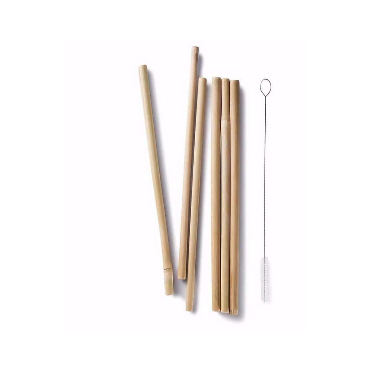 Zoco Home Decor/Kitchen Bamboo straw | Set of 3