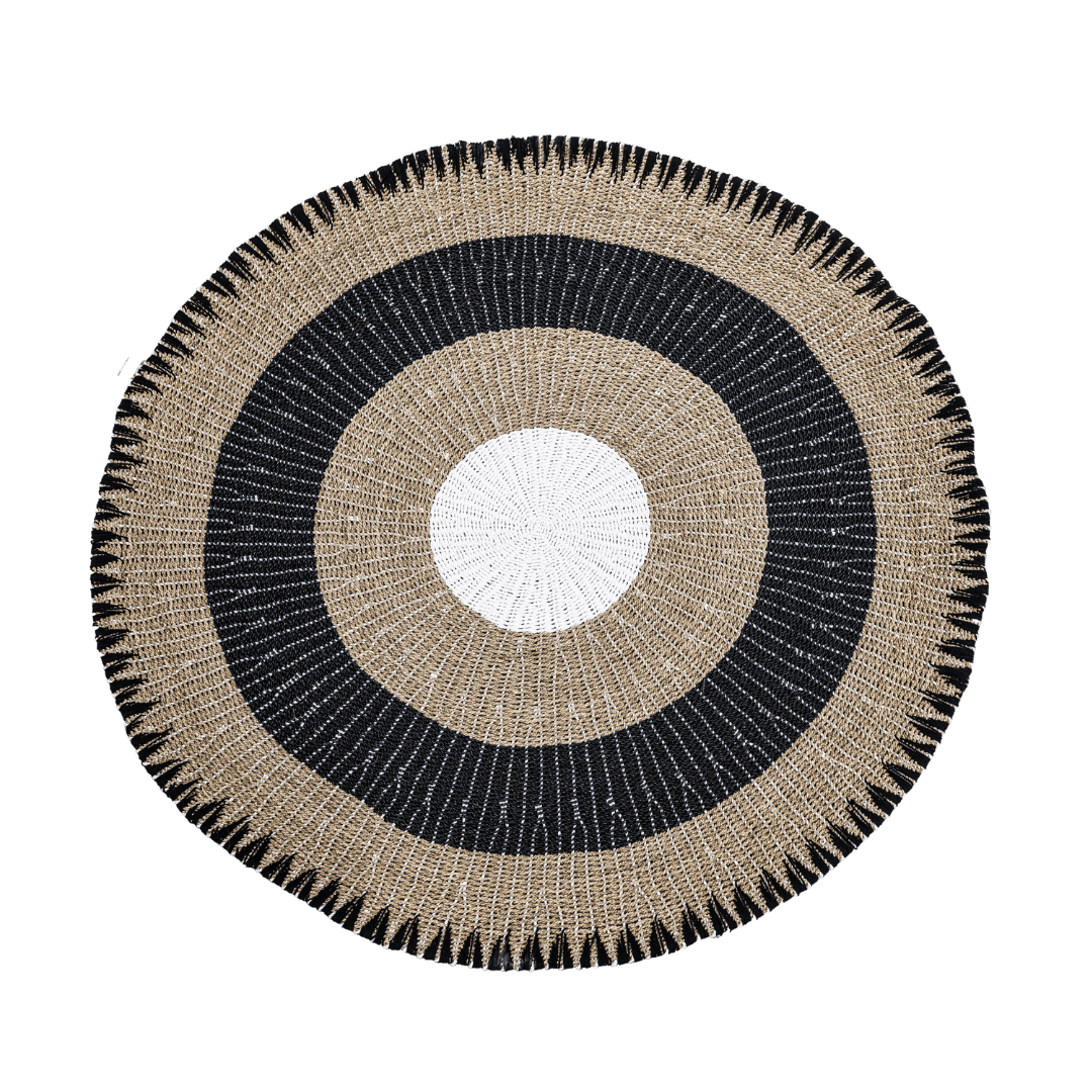 Zoco Home Banana Rug | Black/Natural 200cm