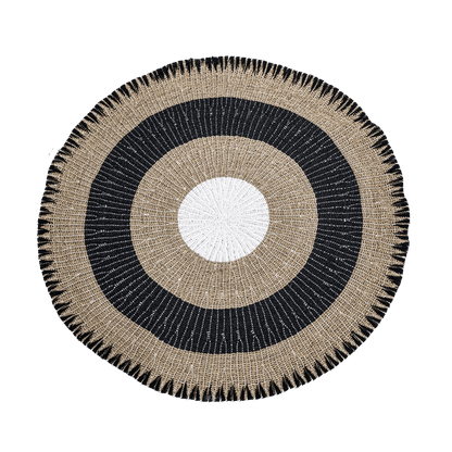 Zoco Home Banana Rug | Black/Natural 200cm